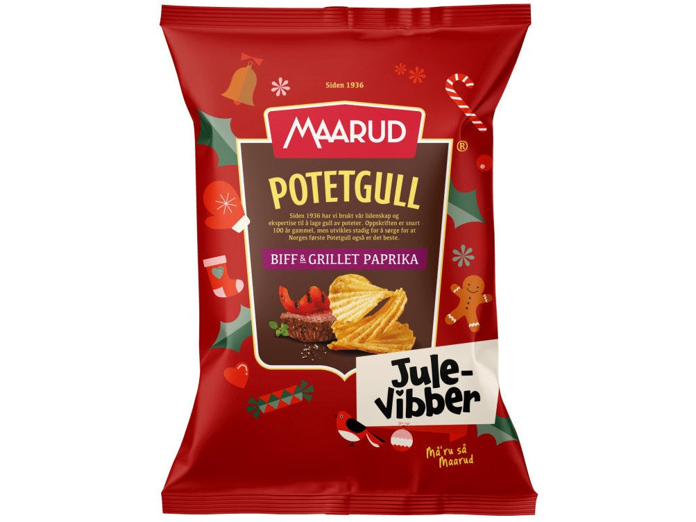 Maarud Steak & Grilled Peppers 200g (Biff&Grillet Paprika)