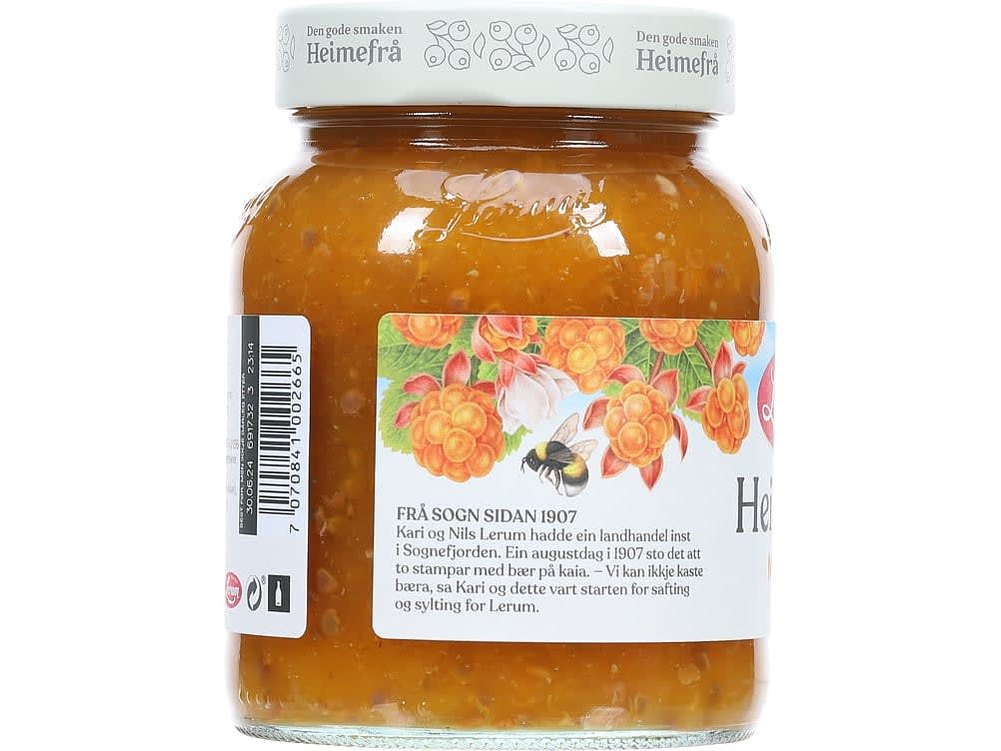 Lerum Cloudberry jam 380 grams (Moltesyltetøy)
