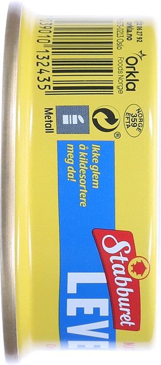 Stabburet Liver pate 100 gram (Leverpostei)