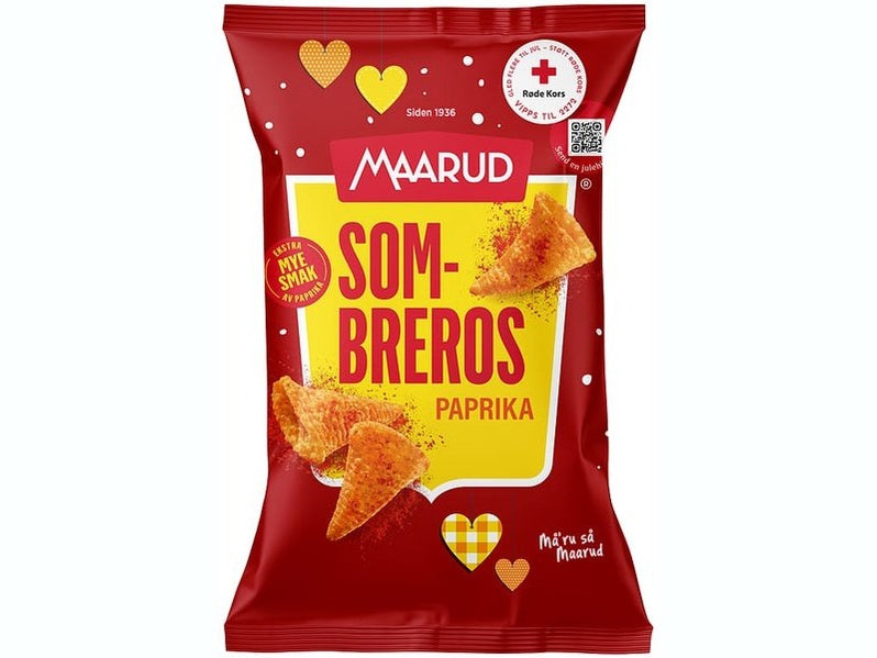Sombreros Paprika / Maarud Santa Hats (Nisseluer) 125 grams