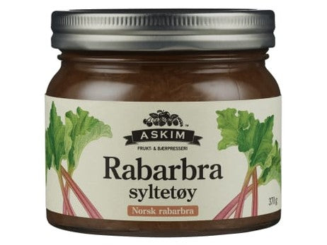 Askim Rhubarb marmalade 370 ml (Rabarbra marmelade)
