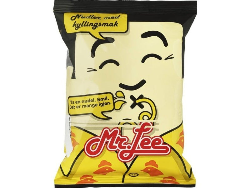 Mr. Lee chicken noodles 85 grams (Kylling nudler) Norwegian Foodstore