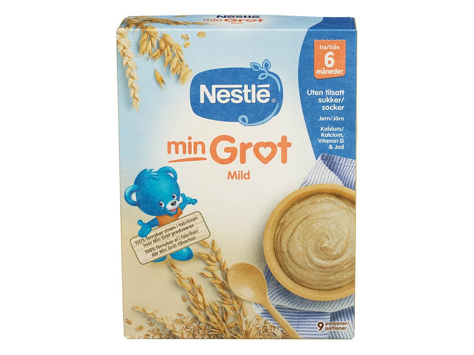 Nestle Oat porridge baby months (Min Grøt Havre Mild 6mnd) 270g