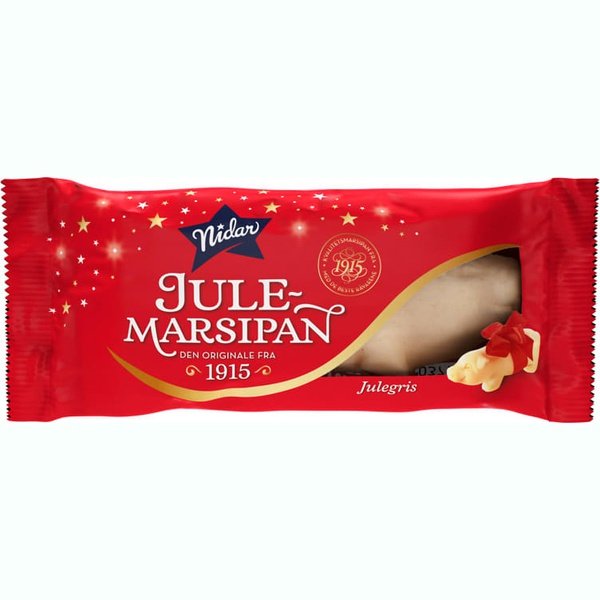 Nidar Marzipan pig 65 grams (Marsipangris / Julegris)