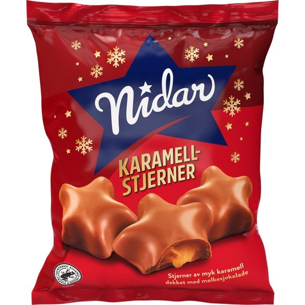 Caramel stars 183g (Karamellstjerner)
