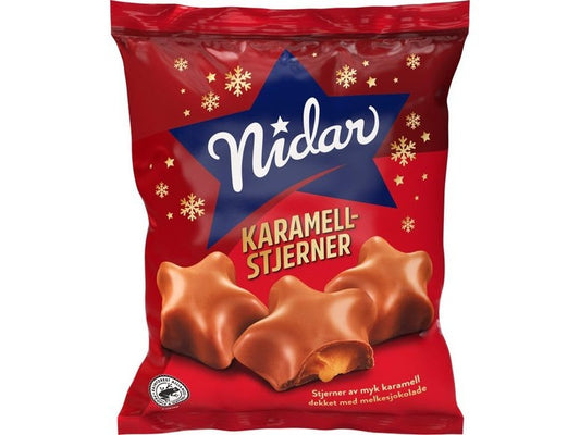 Caramel stars 183g (Karamellstjerner)