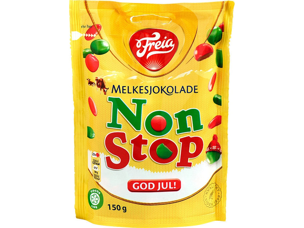 Non stop christmas milk chocolate 150g