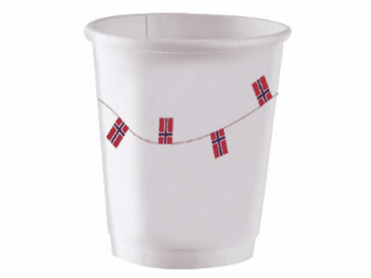 17 mai paper cups 6 pack (Pappkrus) Norwegian Foodstore