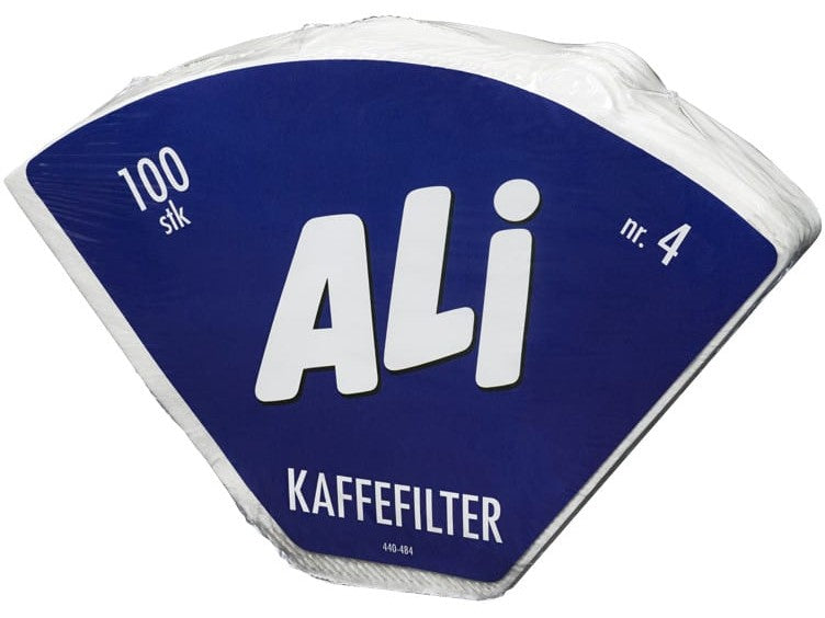 Filter bags Nr.4 100stk Ali (Filterposer)