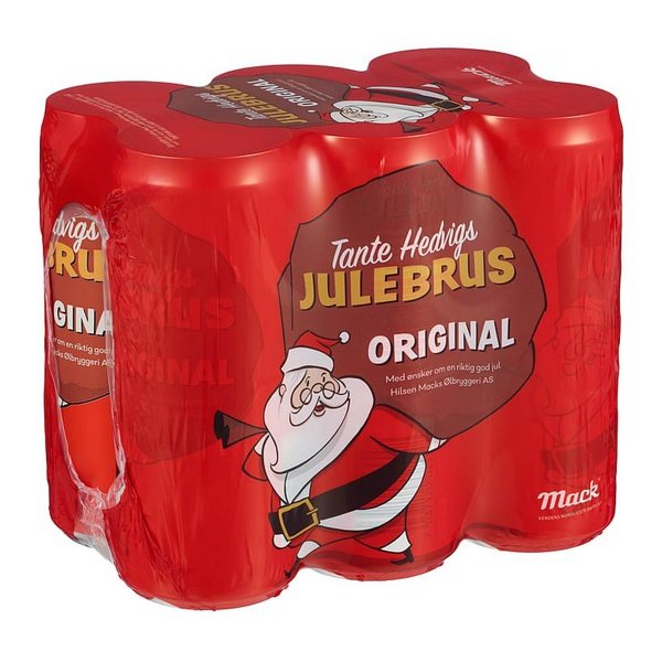 Tante Hedvig Christmas soda 0,33L Single can (Julebrus)