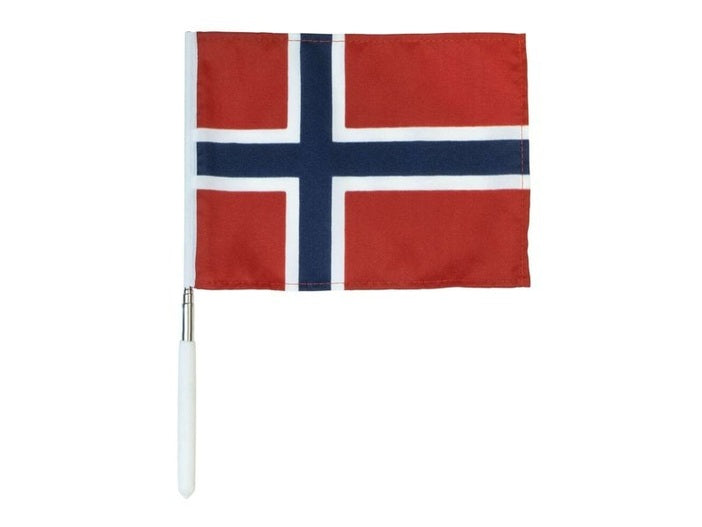17 Mai Flag, telescope Norwegian Foodstore