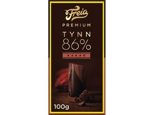 Freia 86% premium cocoa dark chocolate 100 grams Norwegian Foodstore