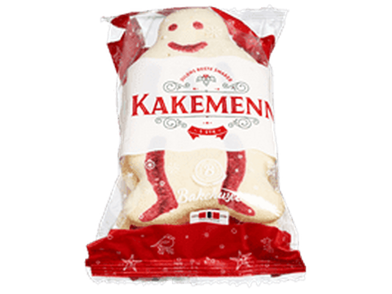 Cookie figures 5 pack 330 grams (Kakemenn) Norwegian Foodstore