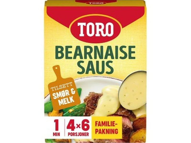 Bearnaise sauce 4 pack 4x45 gram (Bearnaise 4 pakning) Norwegian Foodstore