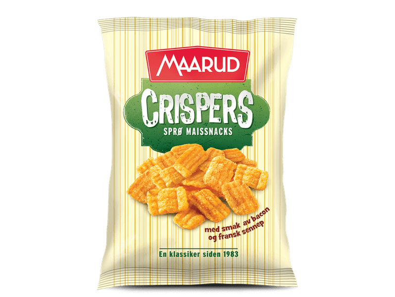Maarud Crispers 125 grams Norwegian Foodstore