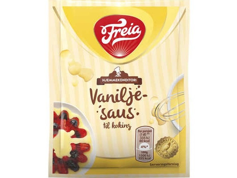 Freia Vanilla sauce mix (til koking) 19 grams Norwegian Foodstore