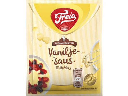 Freia Vanilla sauce mix (til koking) 19 grams Norwegian Foodstore