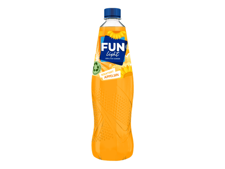 Fun light Orange 0,8 L concentrate (Appelsin saft) Norwegian Foodstore