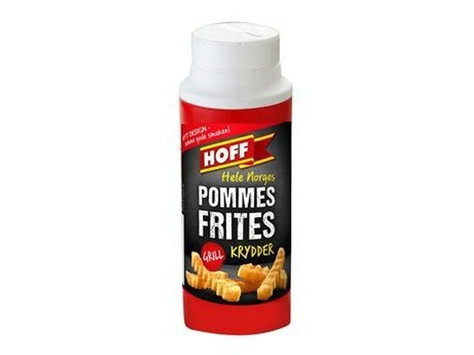 Hoff Pommes Frites Spice Mix (Hoffs Pommes Frites Grillkrydder) 700 grams Norwegian Foodstore