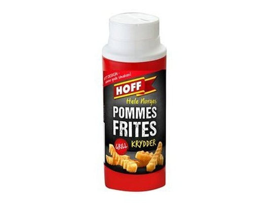 Hoff Pommes Frites Spice Mix (Hoffs Pommes Frites Grillkrydder) 700 grams Norwegian Foodstore