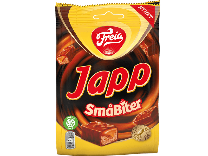Freia Japp chocolate pieces 150 gram (Småbiter) Norwegian Foodstore