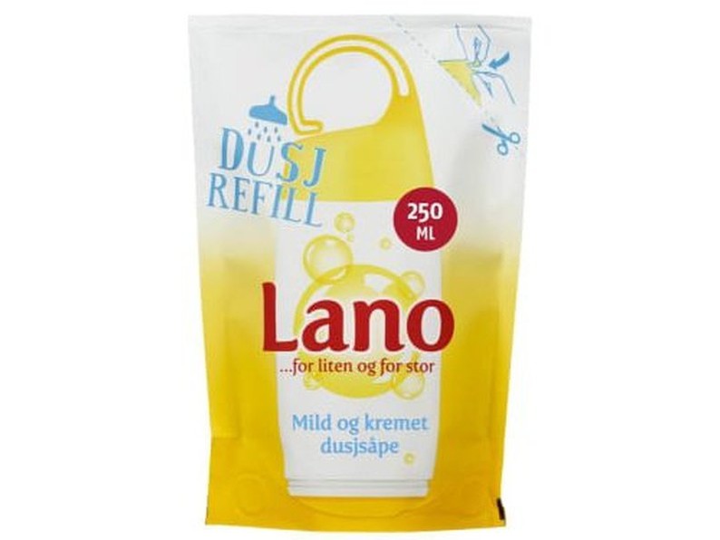 Lano shower soap refill 250 ml (Dusjsåpe) Norwegian Foodstore
