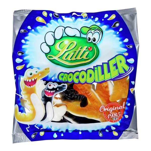 Lutti Crocodiles 130 gram (Krokodiller) – Norwegian Foodstore