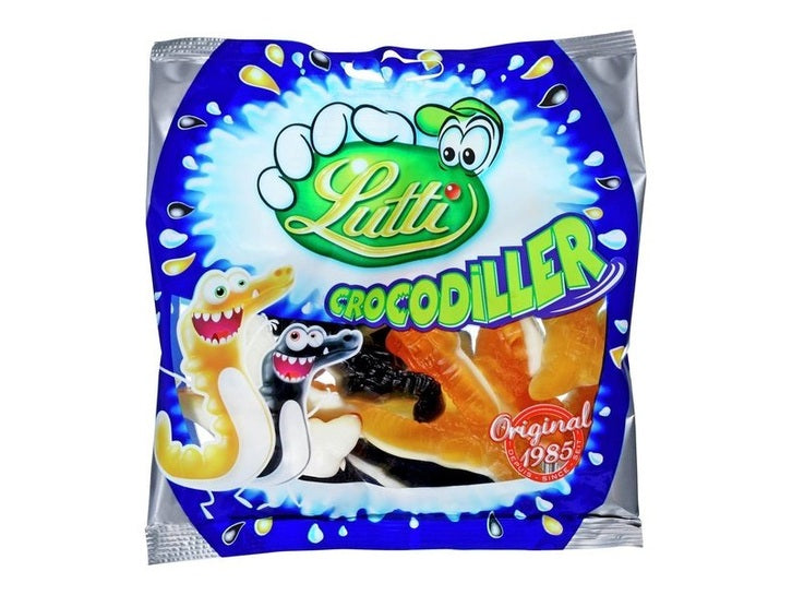 Lutti Crocodiles 130 gram (Krokodiller) Norwegian Foodstore