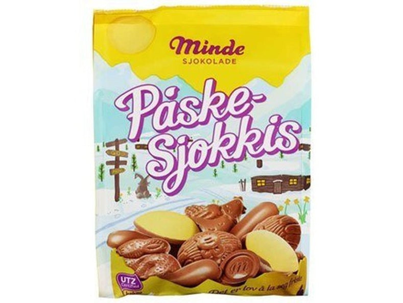 Happy Easter chocolate mix (God påske sjokkis) 180 grams Norwegian Foodstore