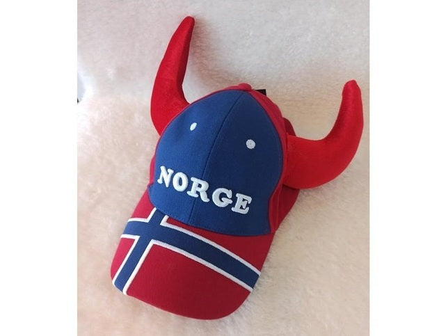 Norwegian Cap with horns (onesize adult) Norwegian Foodstore
