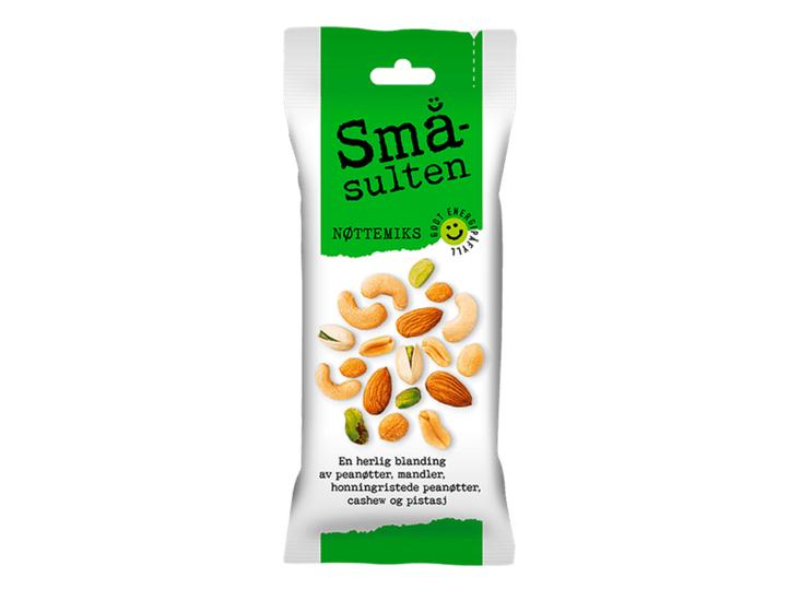 Nutmix Småsulten 60 grams Norwegian Foodstore