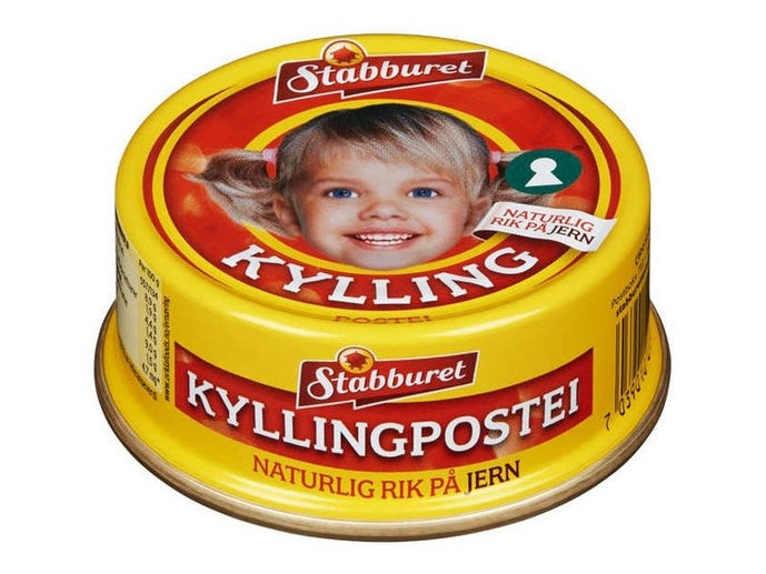Stabburet Chicken liver pate 100 gram (Kyllingpostei) Norwegian Foodstore