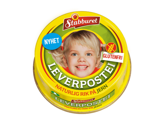 Gluten Free Liver Paté (Glutenfri Leverpostei) 100 grams Norwegian Foodstore