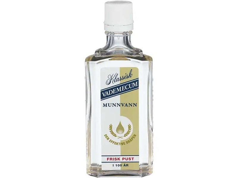 Klassisk Vademecum 75 ml mouthwash (munnskylle vann) Norwegian Foodstore