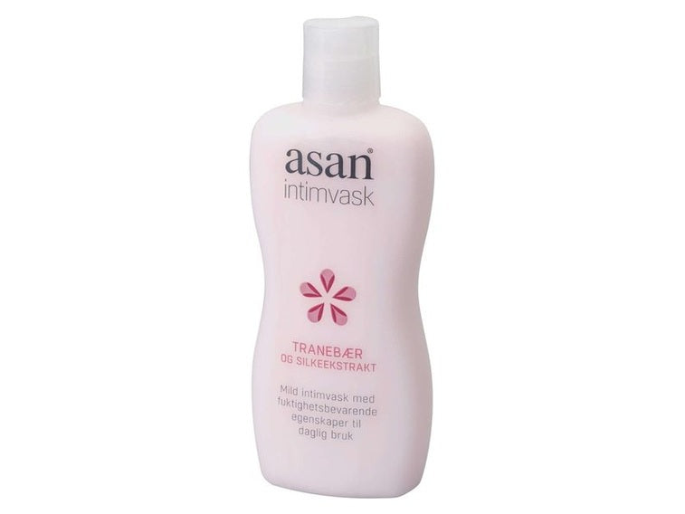 ASAN intimate wash cranberry 220ML (Intim vask tranebær) Norwegian Foodstore