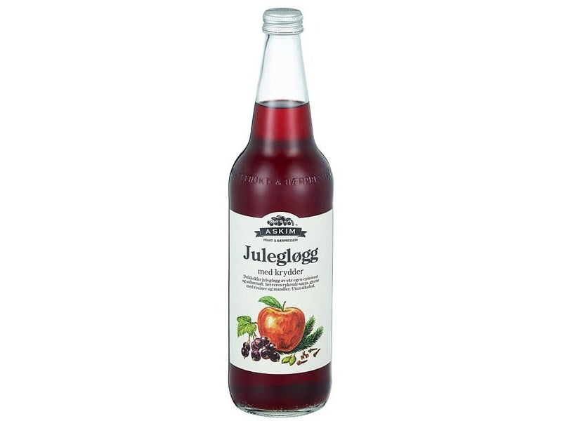 Askim Christmas gløgg apple, blackcurrant 0.7 litre (Julegløgg) Norwegian Foodstore