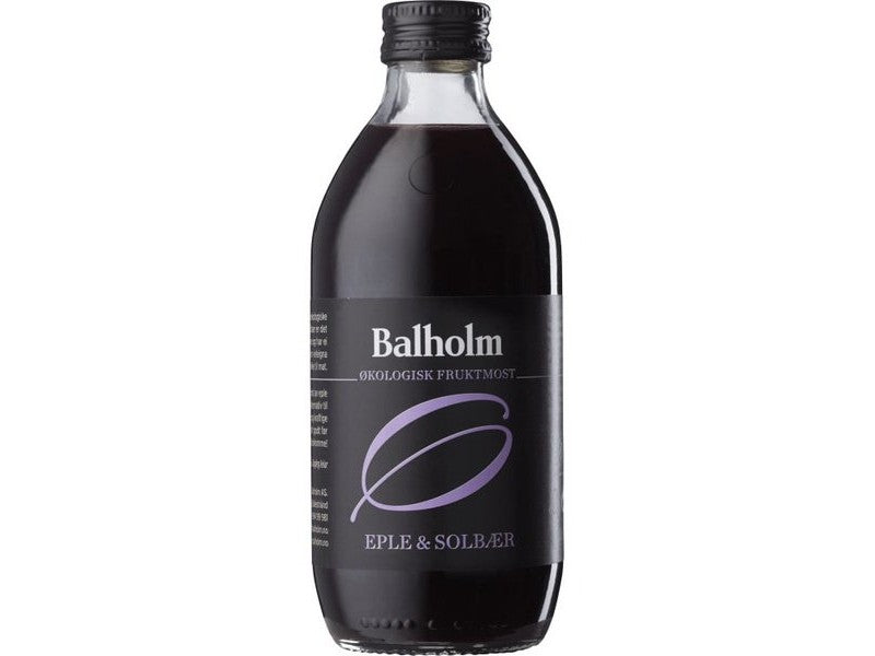 Balholm organic apple & blackcurrant juice (Eple & solbær økologisk fruktmost) 0,33 liter Norwegian Foodstore