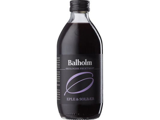 Balholm organic apple & blackcurrant juice (Eple & solbær økologisk fruktmost) 0,33 liter Norwegian Foodstore