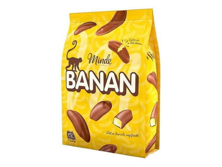 Minde Banana chocolate (Banan sjokolade) Norwegian Foodstore