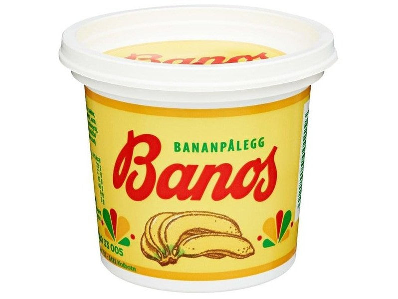 Banos banana spread (Banan pålegg) 240 grams Norwegian Foodstore