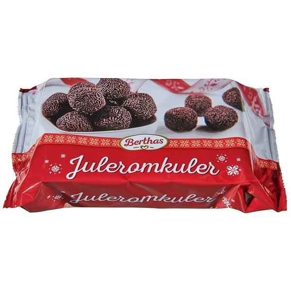 Berthas Juleromkuler - Mini RumTruffle Balls175 grams Norwegian Foodstore