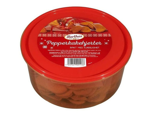Berthas gingerbread cookies 300 grams (Pepperkaker) Norwegian Foodstore