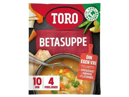 Toro Beta soup 112 grams (Betasuppe) Norwegian Foodstore