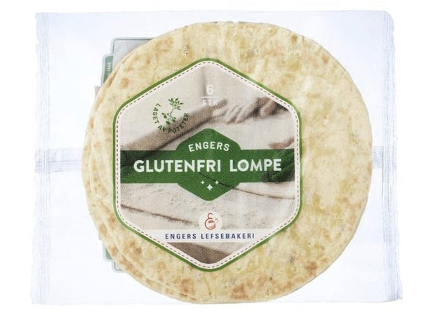 Glutenfree Lomper 6 pack 180 grams Norwegian Foodstore
