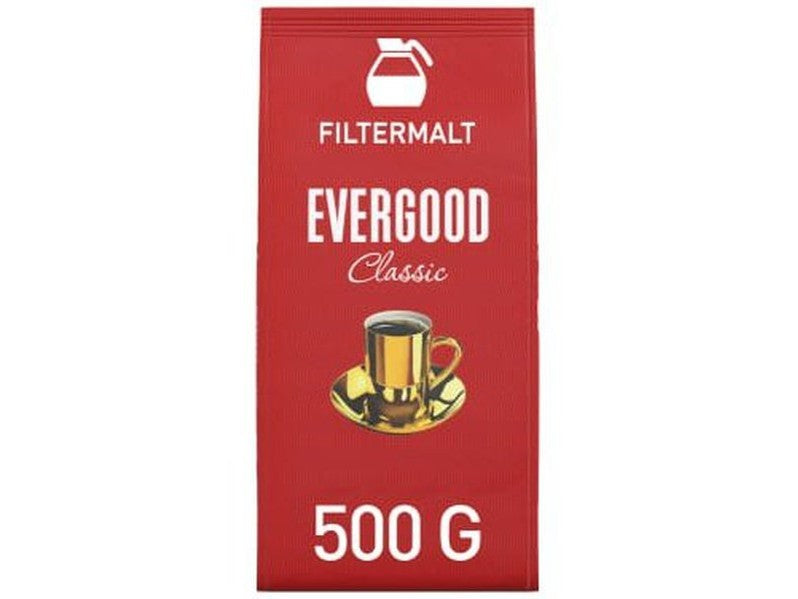 Evergood filter ground coffee 500 gram Norwegian Foodstore