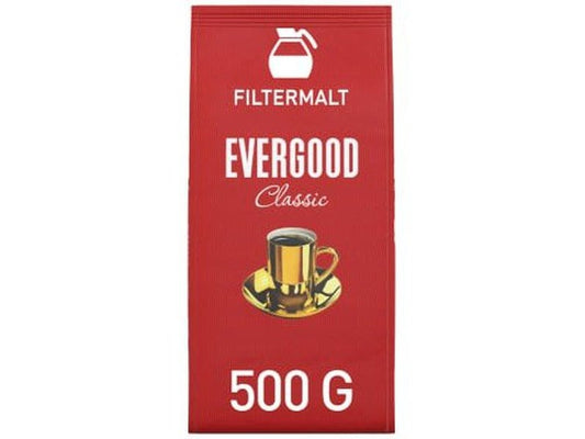 Evergood filter ground coffee 500 gram Norwegian Foodstore