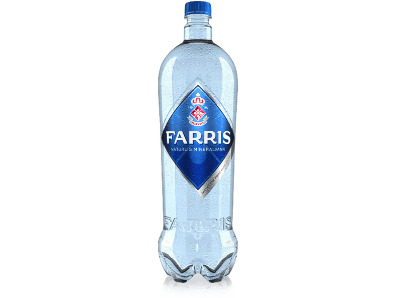 FARRIS Sparkling water 0,5 / 1,5 L Norwegian Foodstore