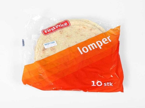First Price Lomper (10 pk) Norwegian Foodstore
