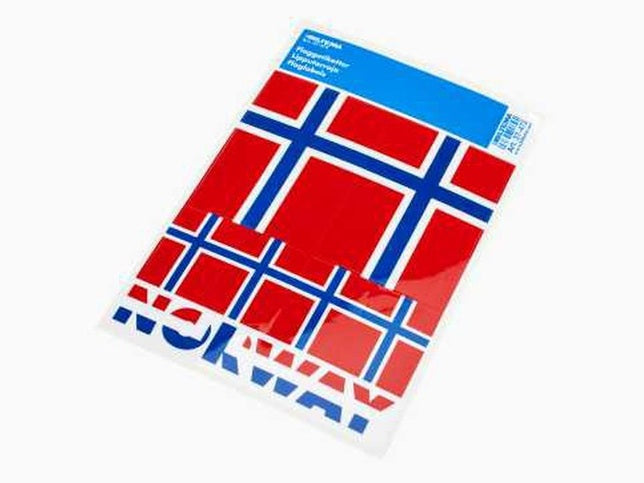 Norwegian Flag Stickers (Norsk flagg klistremerker) Norwegian Foodstore