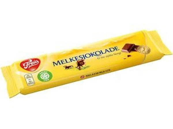 Freia Milk chocolate 60 grams (Melkesjokolade) Norwegian Foodstore